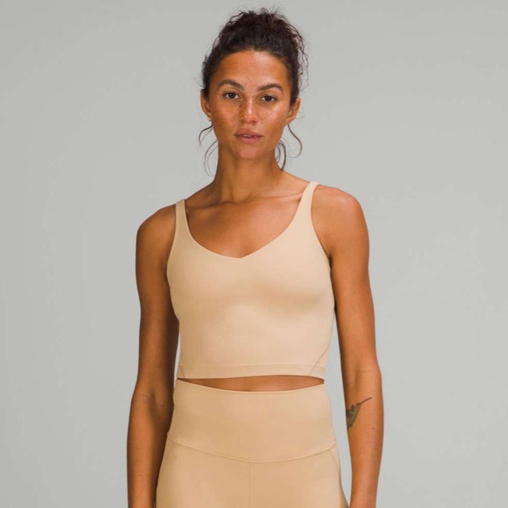 Lululemon Align Tank Top Pecan Tan Size 14